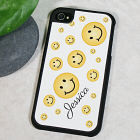 Personalized Smiley Face Apple iPhone 4 Case